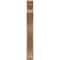 Ekena Millwork 6-in W x 42-in D x 42-in H Funston Trad Rough Cedar Woodgrain TimberThane Outlooker, Primed Tan OUTUR060X42X42FST04RCPR - alternate 3